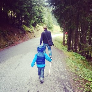 Descente depuis La Marmotte