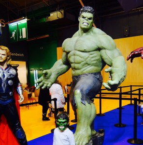 Hulk et son échantillon