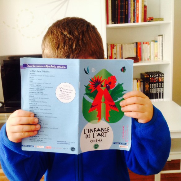 Programme papier distribué dans les salles concernées - by Humeur de moutard