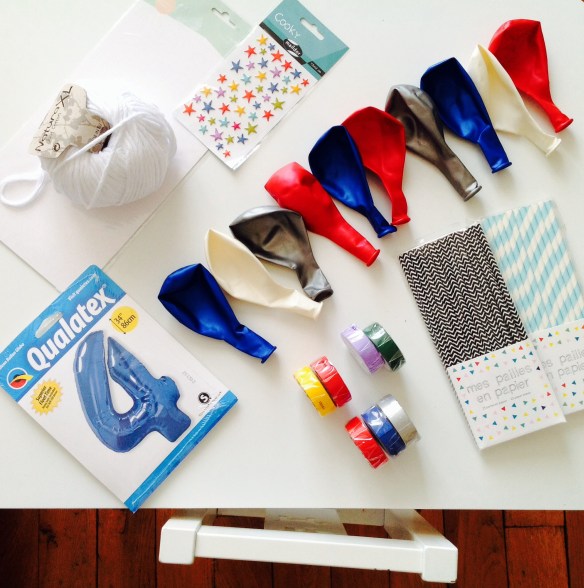 Décoration anniversaire Super-Héros by Humeur de moutard