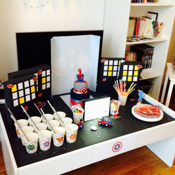 Anniversaire Super-Héros by Humeur de moutard
