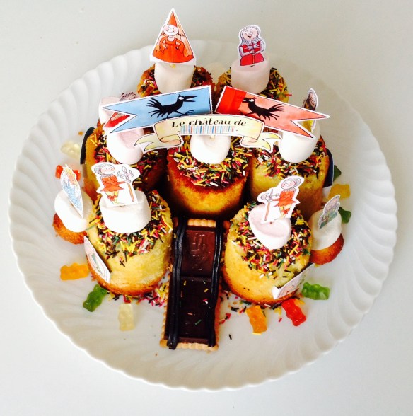 Gâteau château fort - by Humeur de moutard