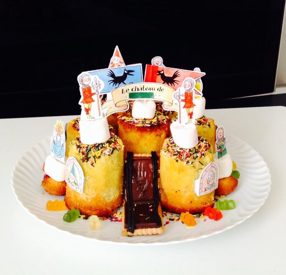 Gâteau château fort - by Humeur de moutard