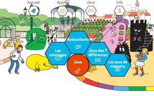 Site AppsGo, onglet jeux Barbapapa - by Humeur de moutard